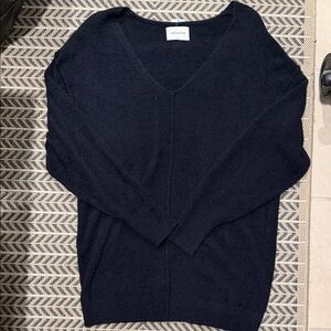 Wilfred Women’s V-Neck Sweater in Black